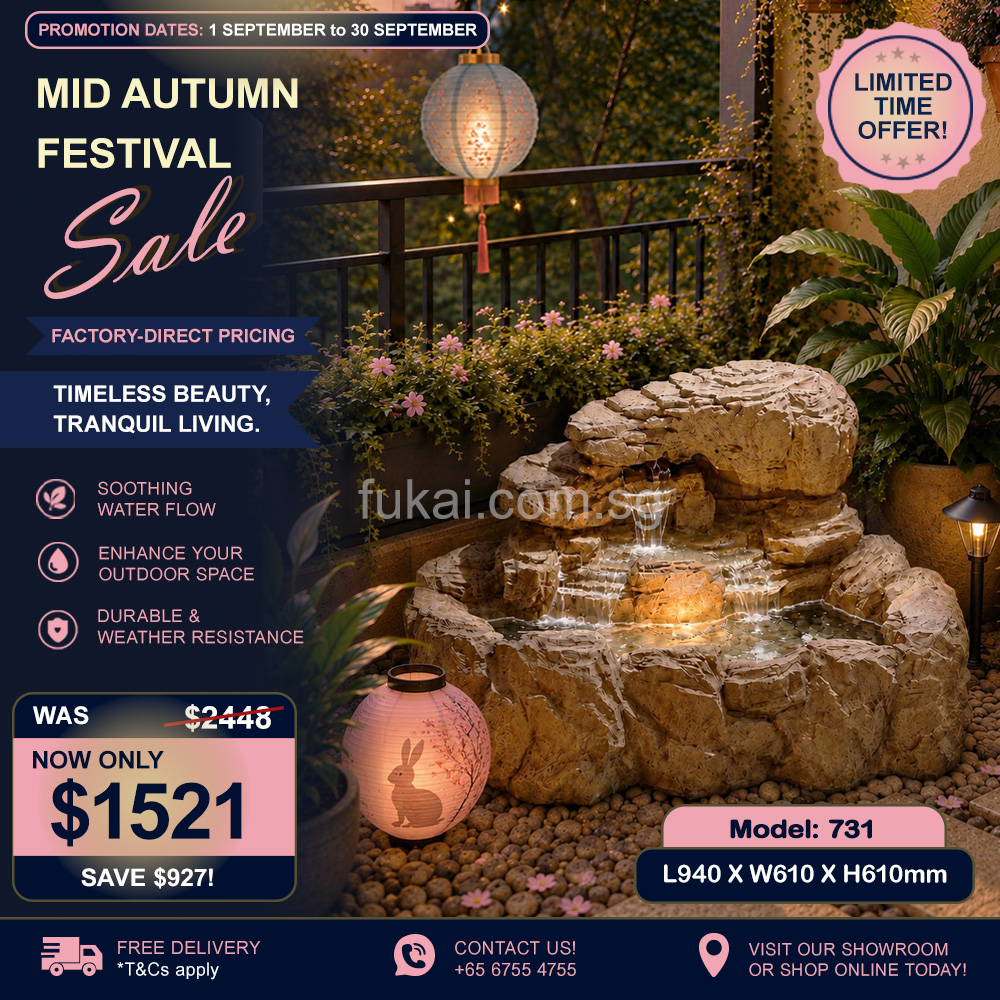 Model 731 Water Feature